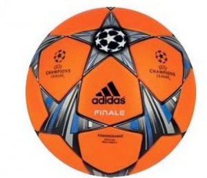 adidas 13-14 Champions League Ball-newOrange