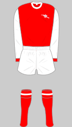 Kit 8. Домашняя форма «Арсенала». 1969- 1978.