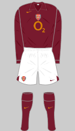 Kit 13. Домашняя форма «Арсенала». 2005- 2006
