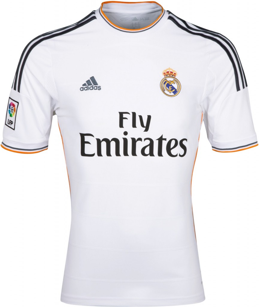 Real Madrid 13 14 Home Kit 1