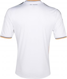 Real Madrid 13 14 Home Kit Back