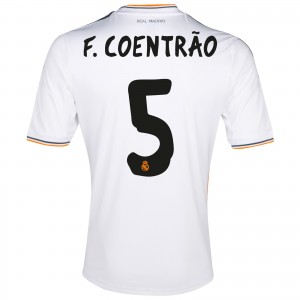 Real Madrid 13 14 Home Kit Coentrao