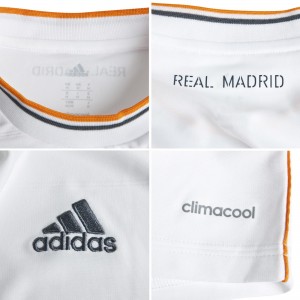 Real Madrid 13 14 Home Kit Detailed all