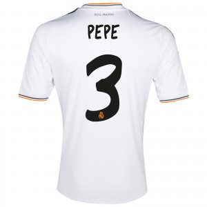 Real Madrid 13 14 Home Kit Pepe