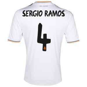 Real Madrid 13 14 Home Kit Ramos