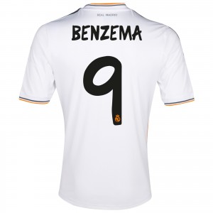 Real Madrid 13 14 Home Kit Ronaldo Benzema