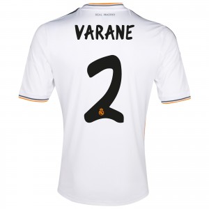 Real Madrid 13 14 Home Kit Varane
