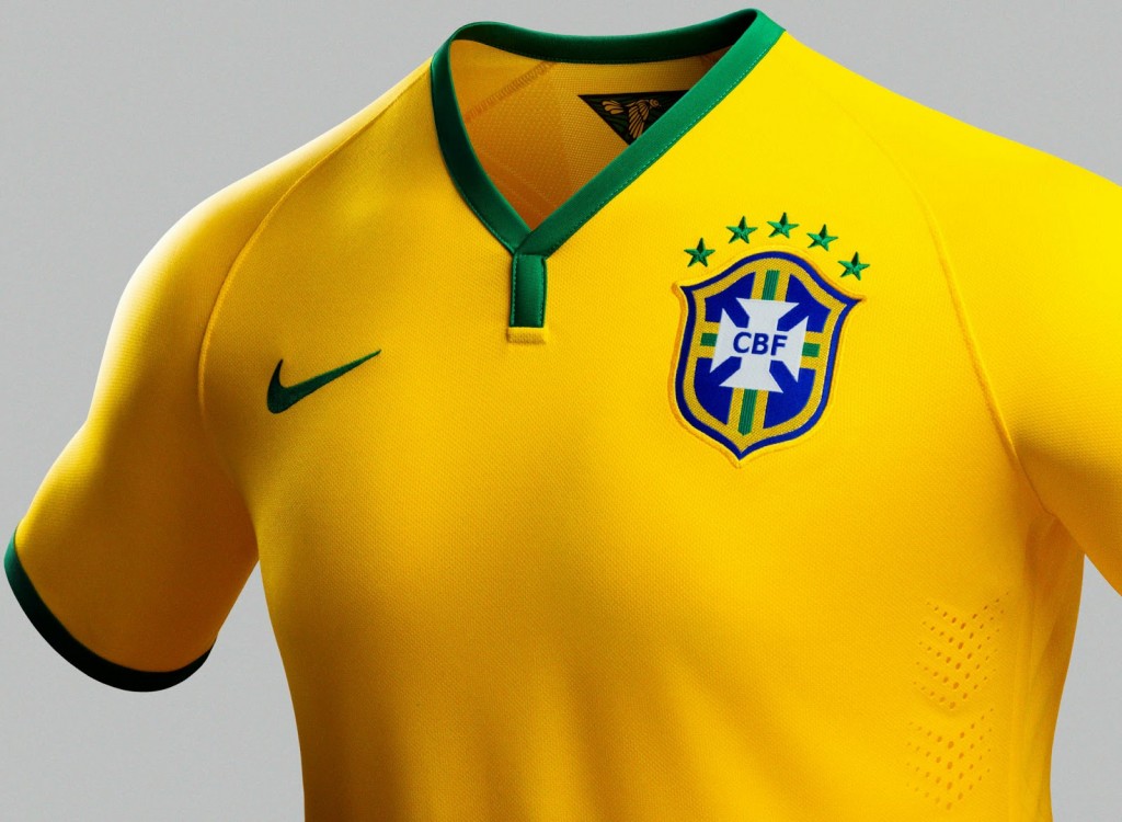 Brazil 2014 World Cup Home Kit (2)