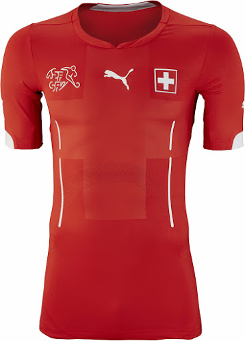 Switzerland 2014 World Cup Home Kit (1)